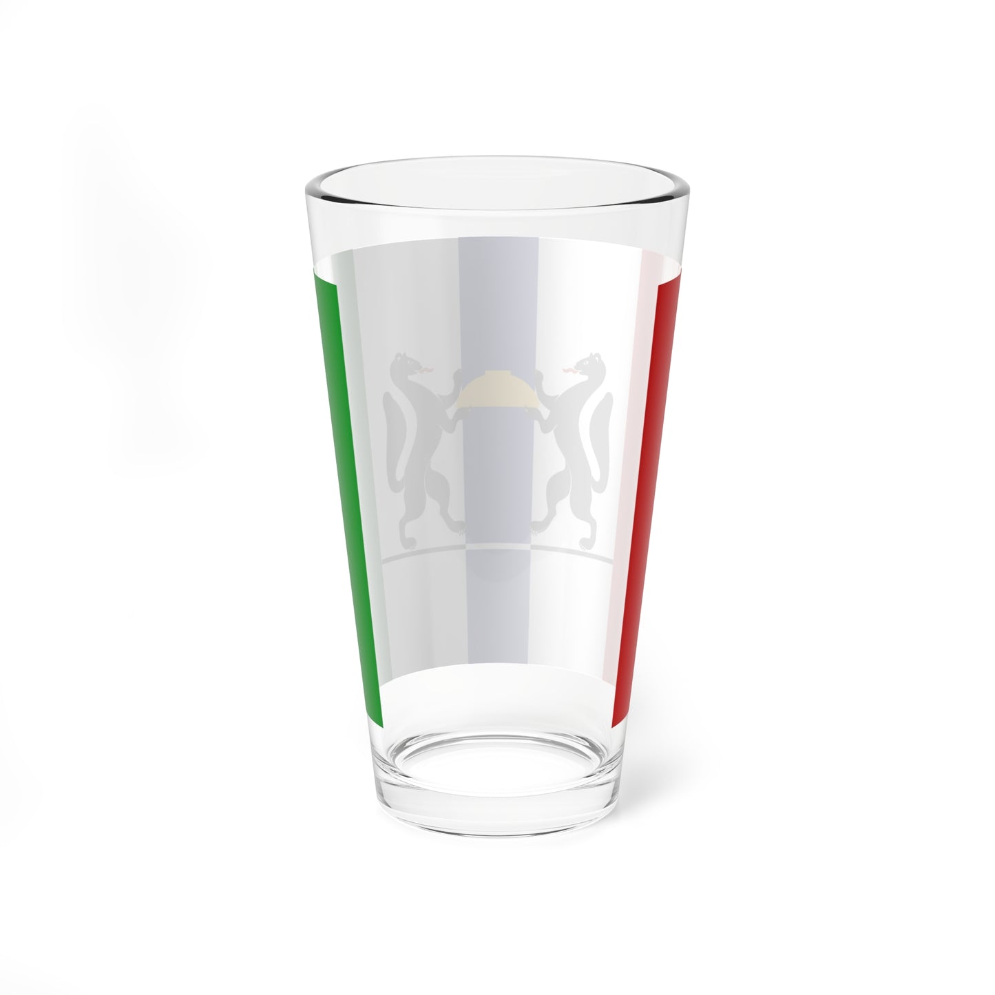 Flag of Novosibirsk Oblast (Russia) Pint Glass 16oz