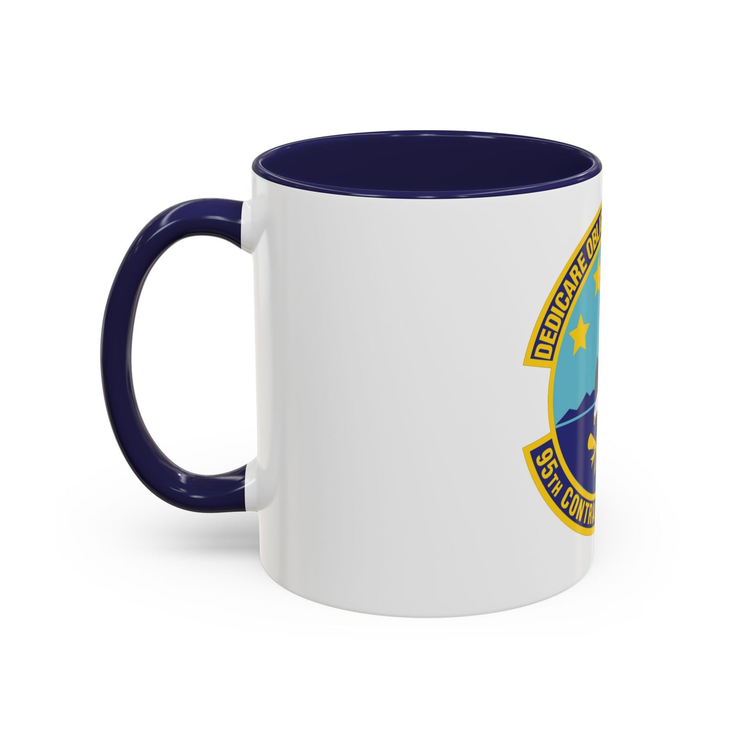 95th Contracting Squadron (U.S. Air Force) Accent Coffee Mug