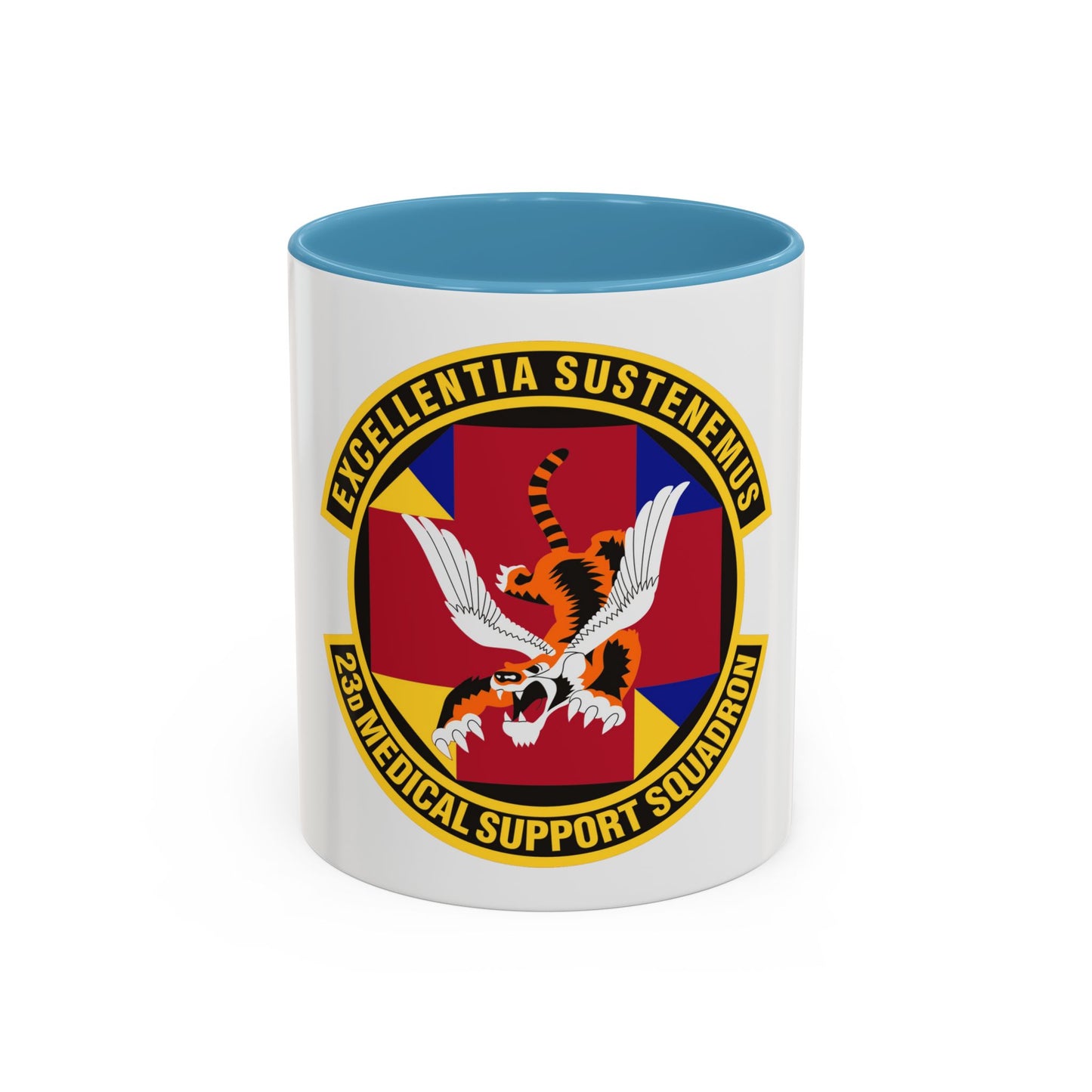 23d Medical Support Squadron (U.S. Air Force) Accent Coffee Mug