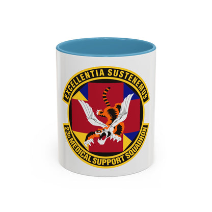 23d Medical Support Squadron (U.S. Air Force) Accent Coffee Mug