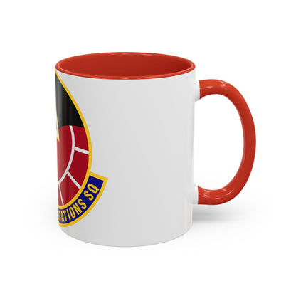 707th Communications Squadron (U.S. Air Force) Accent Coffee Mug