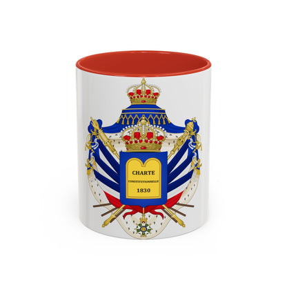 Coat of Arms of the July Monarchy (1831-48) - Accent Coffee Mug