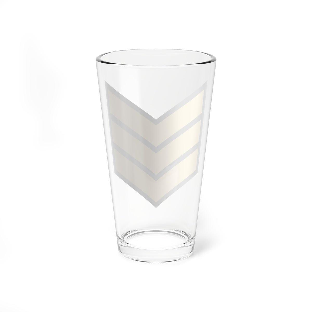 03. KNF SGT (Kuwait) (Military Rank) Pint Glass 16oz