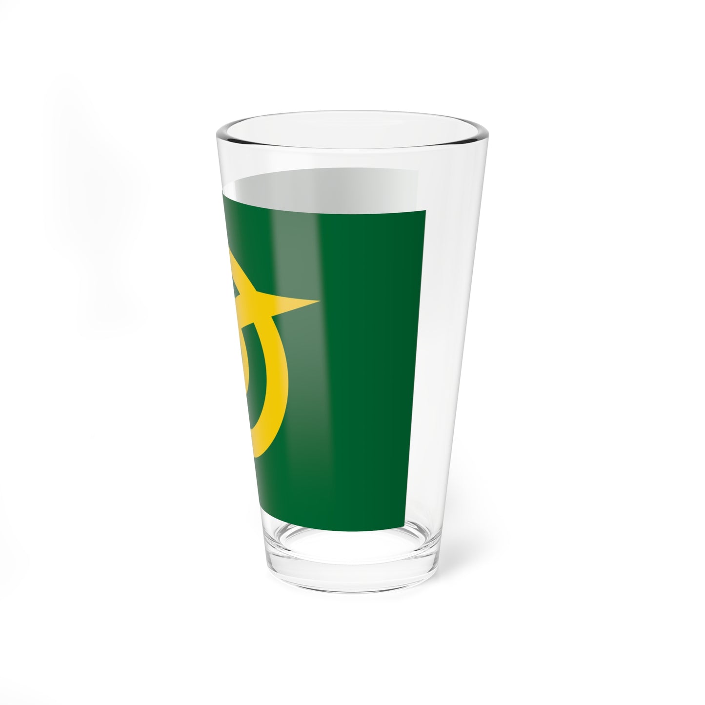 Flag of Kumenan Okayama (Japan) Pint Glass 16oz