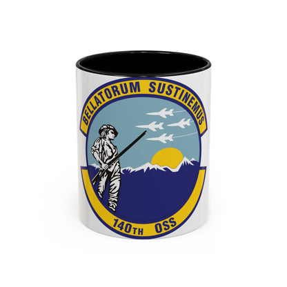 140th Operations Support Squadron (U.S. Air Force) Accent Coffee Mug