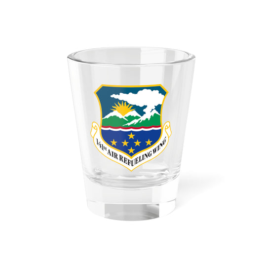 Verre à liqueur 1,5 oz de la 141e escadre de ravitaillement en vol (US Air Force)