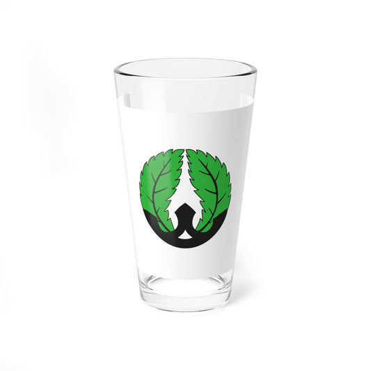 Flag of Hayama Kanagawa (Japan) Pint Glass 16oz