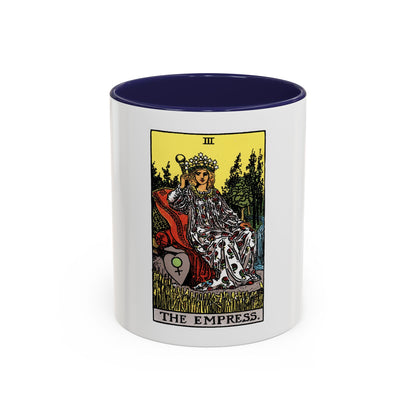 The Empress (Tarot Card) Accent Coffee Mug