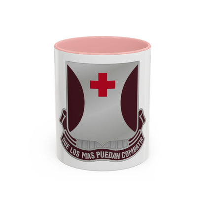 70 Medical Battalion (U.S. Army) Accent Coffee Mug