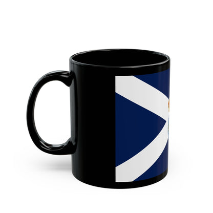 Flag of Santa Cruz de Tenerife Spain - Black Coffee Mug-Go Mug Yourself