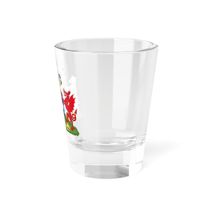 Hauge of Richmond Achievement (United Kingdom) (Coat of Arms) Shot Glass 1.5oz