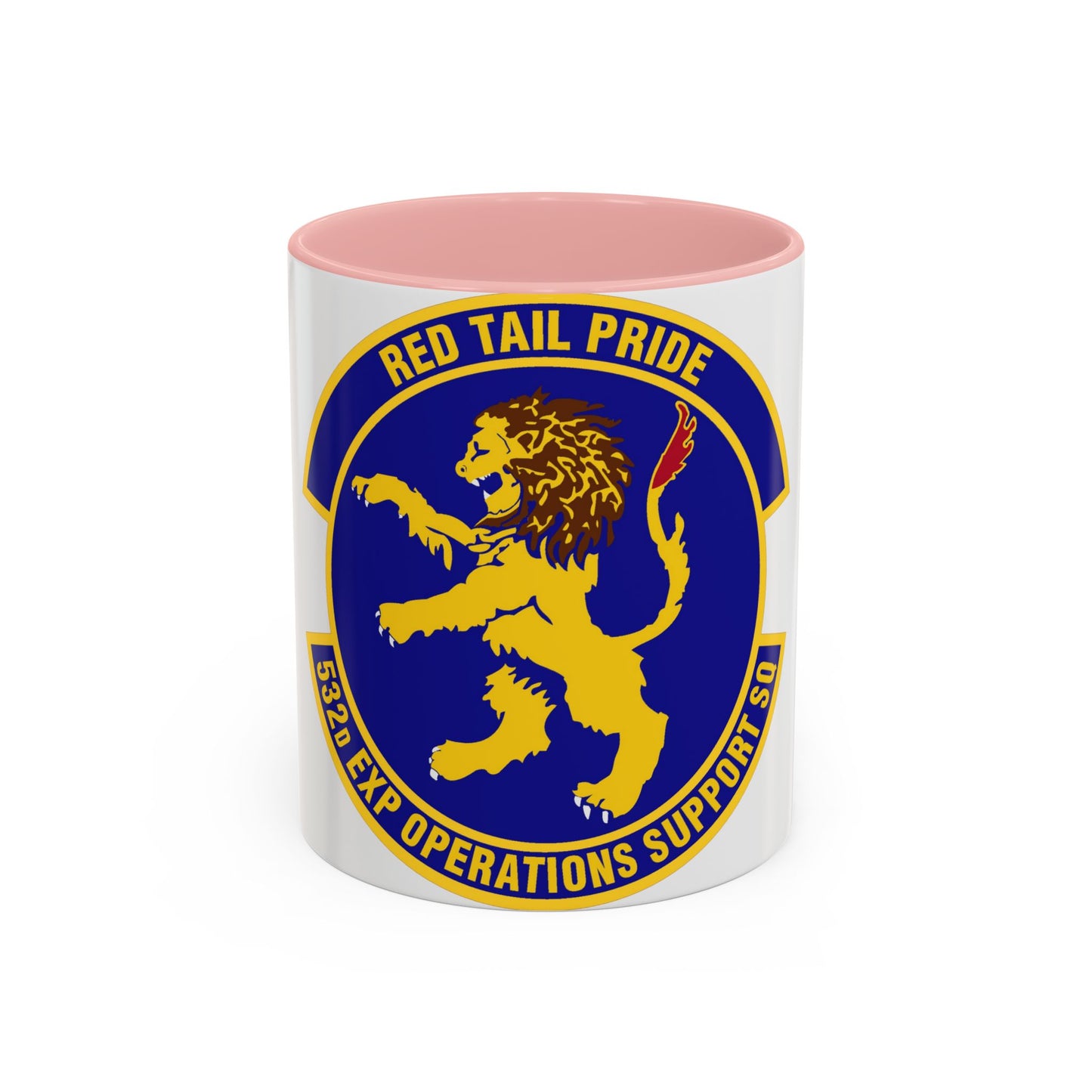 532d Expeditionary Operations Support Squadron (U.S. Air Force) Accent Coffee Mug