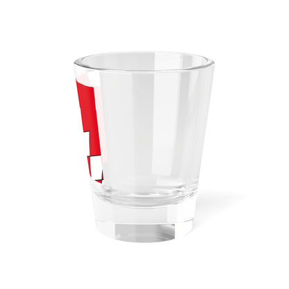 CHE Biel-Benken Flag (Switzerland) Shot Glass 1.5oz
