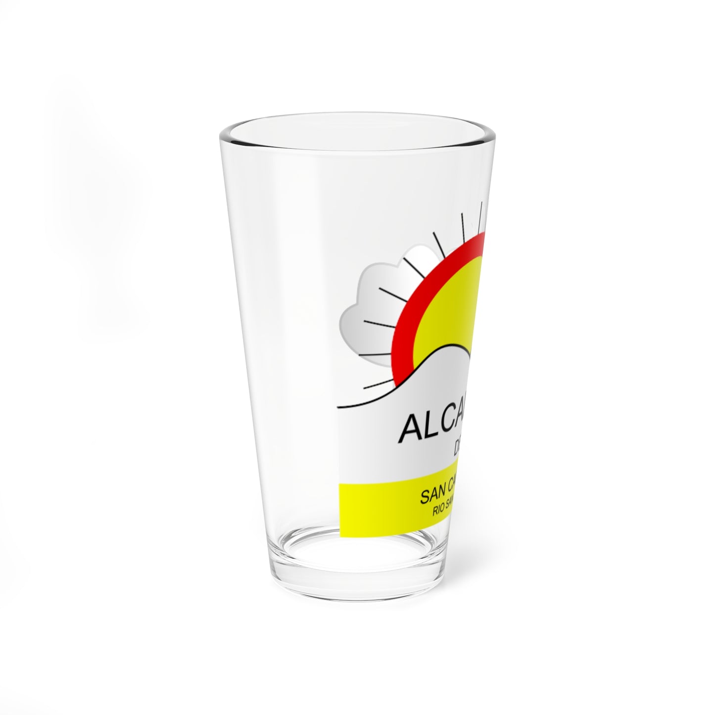 Seal of San Carlos Nicaragua (Nicaragua) (Coat of Arms) Pint Glass 16oz