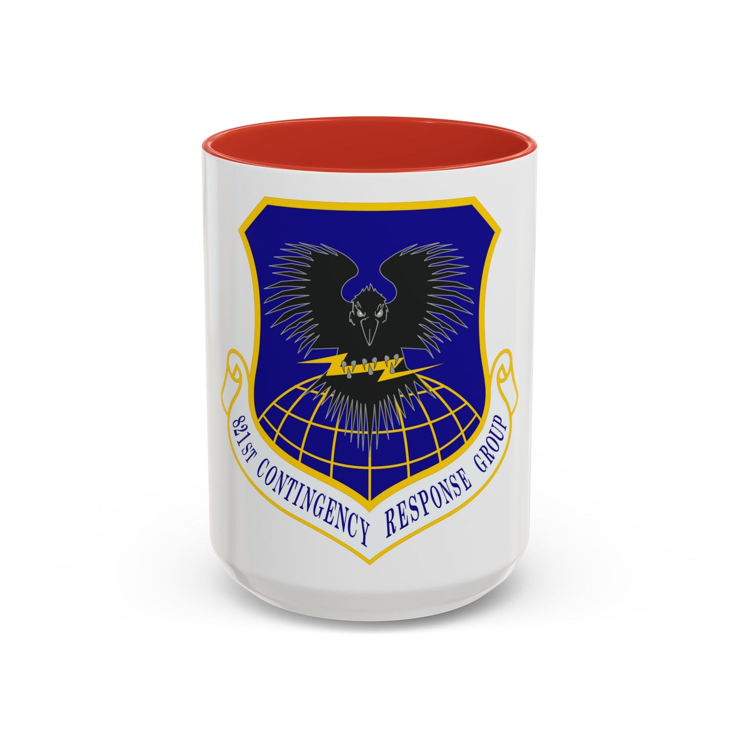 821 Contingency Response Group AMC (U.S. Air Force) Accent Coffee Mug