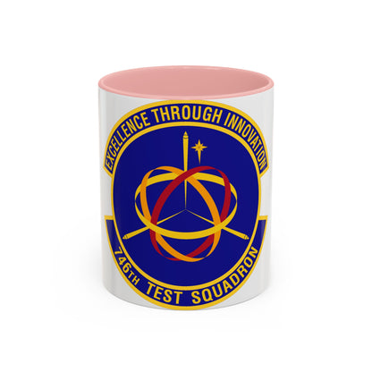 746th Test Squadron (U.S. Air Force) Accent Coffee Mug