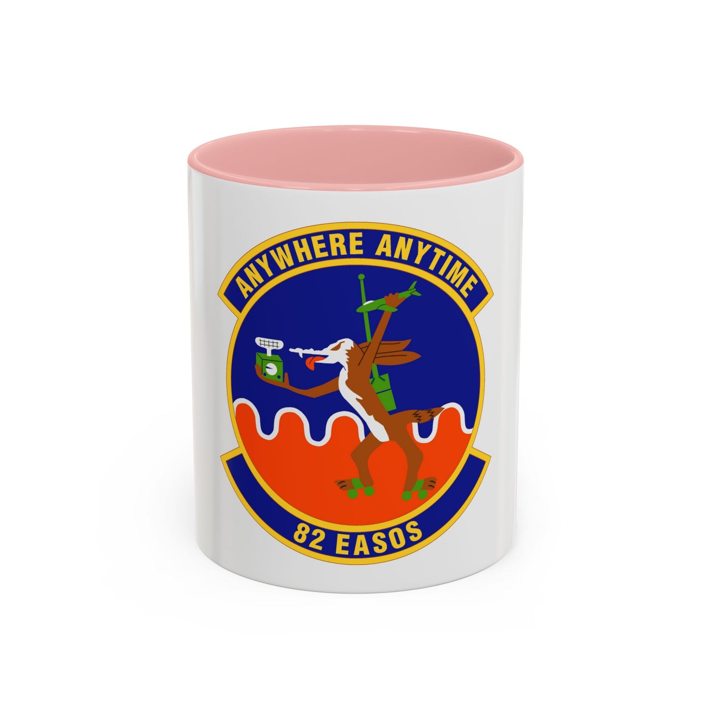 82d Expeditionary Air Support Operations Squadron (U.S. Air Force) Accent Coffee Mug