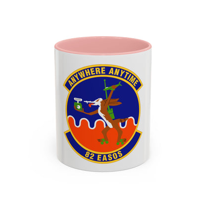 82d Expeditionary Air Support Operations Squadron (U.S. Air Force) Accent Coffee Mug