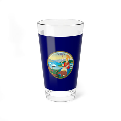 Flag of the Governor of California (United States) Pint Glass 16oz