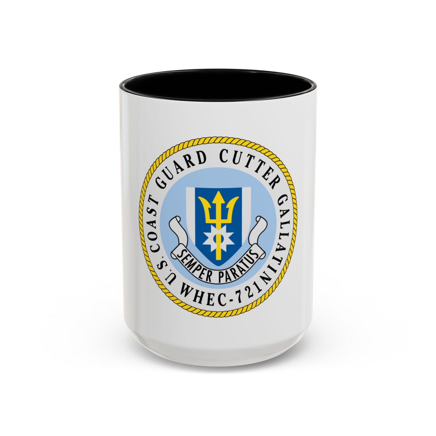 US Coast Guard Cutter Gallatin WHEC 721 (U.S. Coast Guard) Accent Coffee Mug