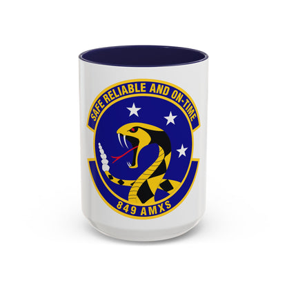 849 Aircraft Maintenance SquadronACC (U.S. Air Force) Accent Coffee Mug