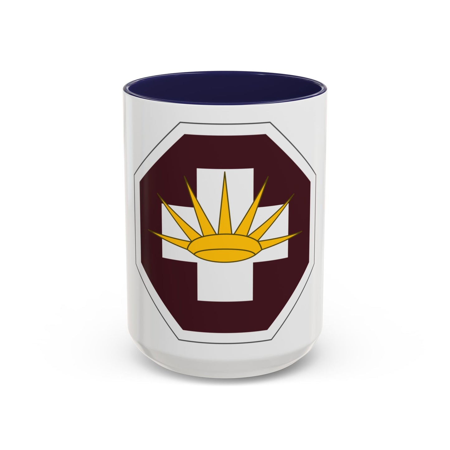 8 Medical Brigade (U.S. Army) Accent Coffee Mug