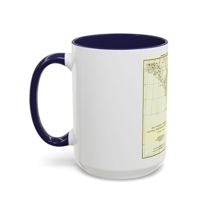 USA - Alaska (1903) (Map) Accent Coffee Mug