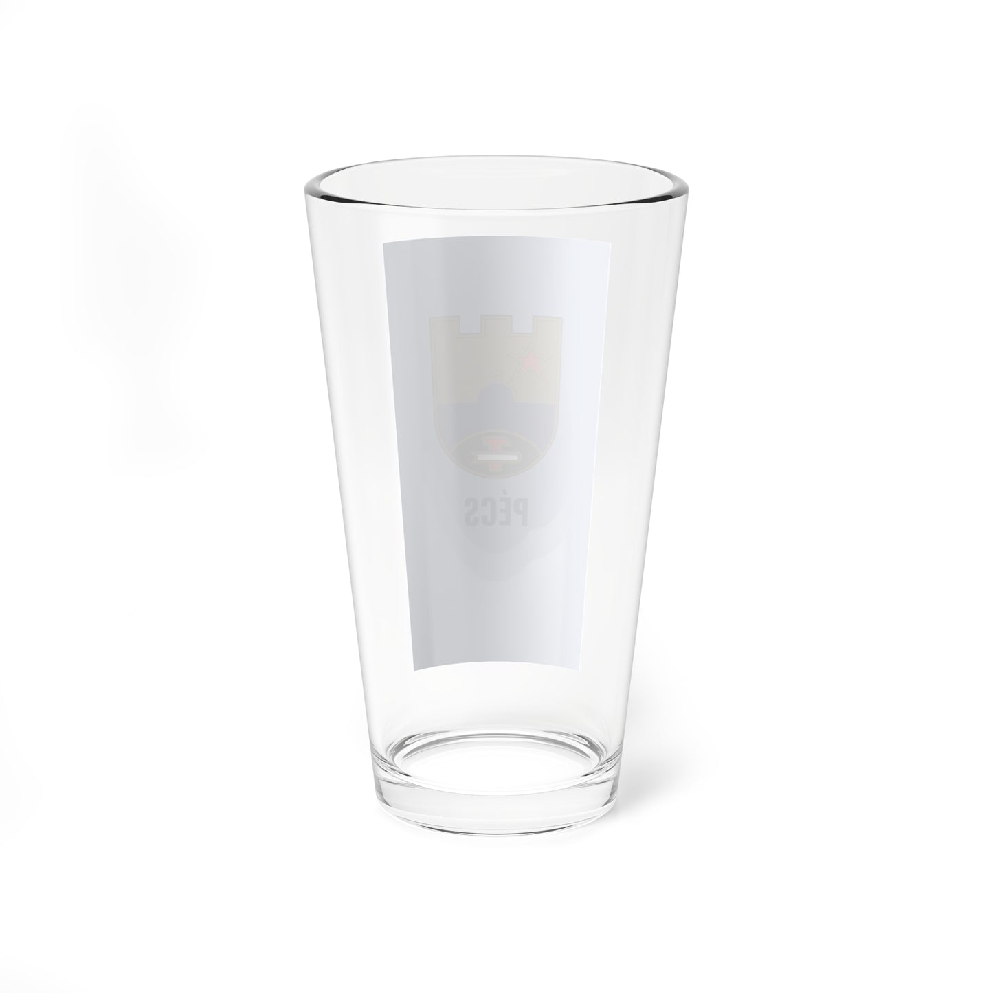 HUN Pecs flag 1974-1989 (Hungary) Pint Glass 16oz