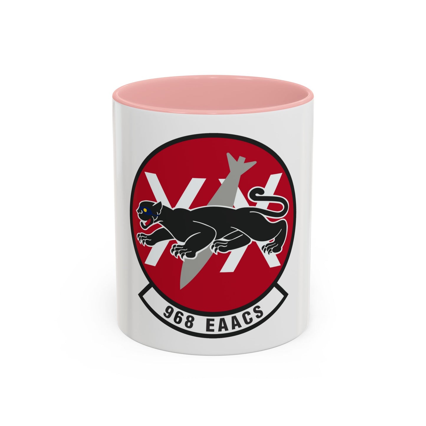 968th Expeditionary Airborne Air Control Squadron (U.S. Air Force) Accent Coffee Mug