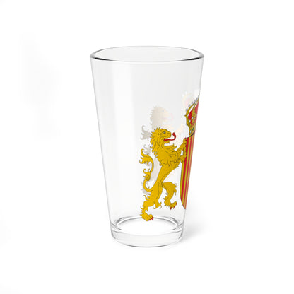 Escudo de Albelda (Spain) (Coat of Arms) Pint Glass 16oz