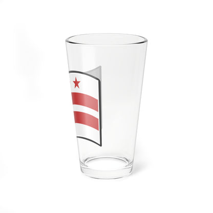 Nuvola Washington D.C. Flag (United States) Pint Glass 16oz