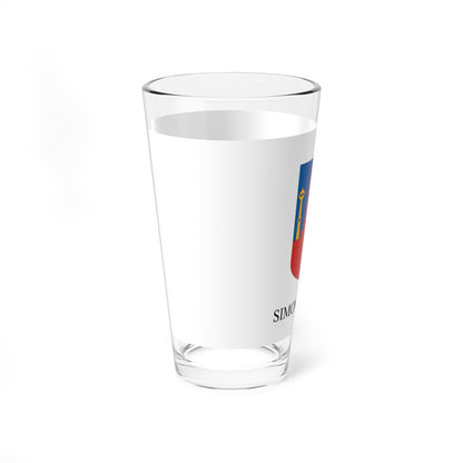 Flag of Simontornya (Hungary) Pint Glass 16oz