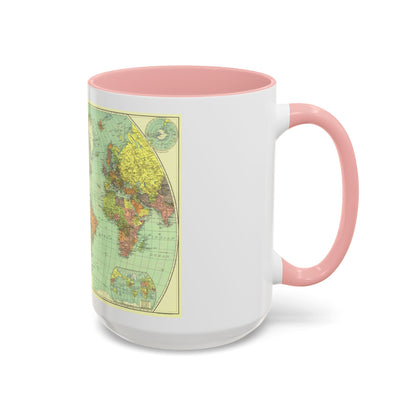World Map (1932) (Map) Accent Coffee Mug