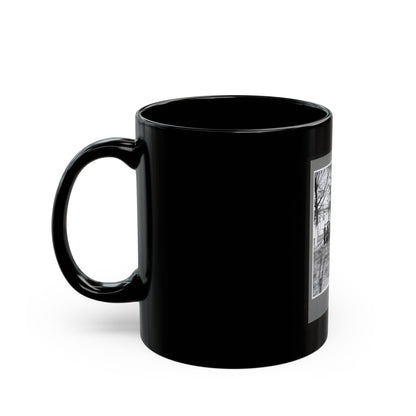 Band Group Seated Behind Their Instruments (U.S. Civil War) Black Coffee Mug