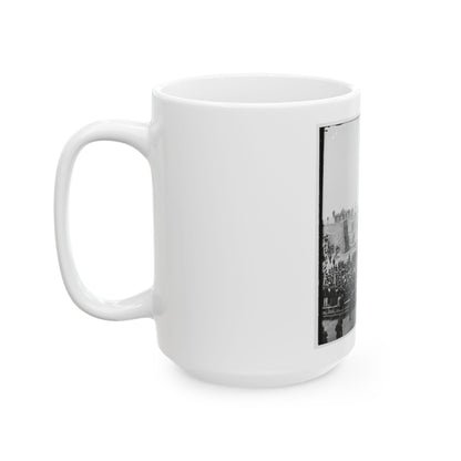 Charleston, S.C. Crowd Inside Fort Sumter; Another View (U.S. Civil War) White Coffee Mug