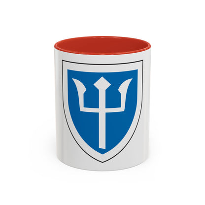 97th Infantry Division (U.S. Army) Accent Coffee Mug
