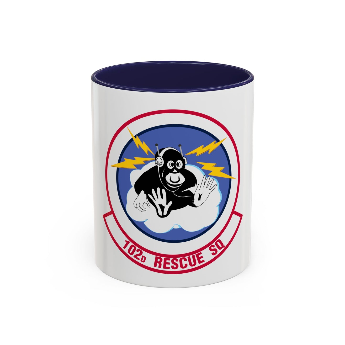 102d Rescue Squadron (U.S. Air Force) Accent Coffee Mug