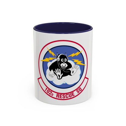 102d Rescue Squadron (U.S. Air Force) Accent Coffee Mug