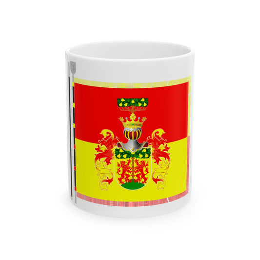 Bandera decorativa de Pirna (Germany) White Coffee Mug