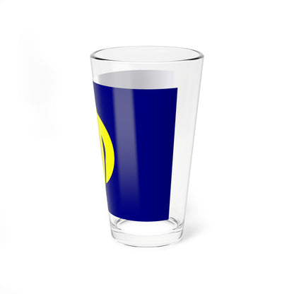 Flag of Oda Fukui 1961-2005 (Japan) Pint Glass 16oz