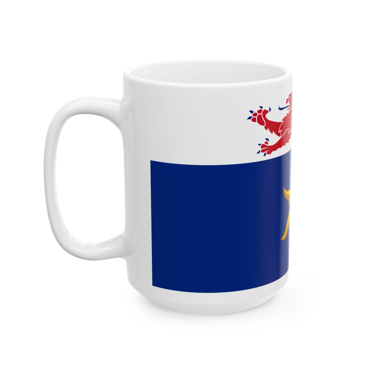 Flag of the City of Hobart Australia - White Coffee Mug