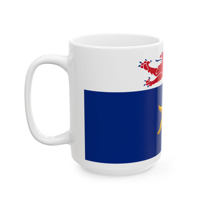 Flag of the City of Hobart Australia - White Coffee Mug