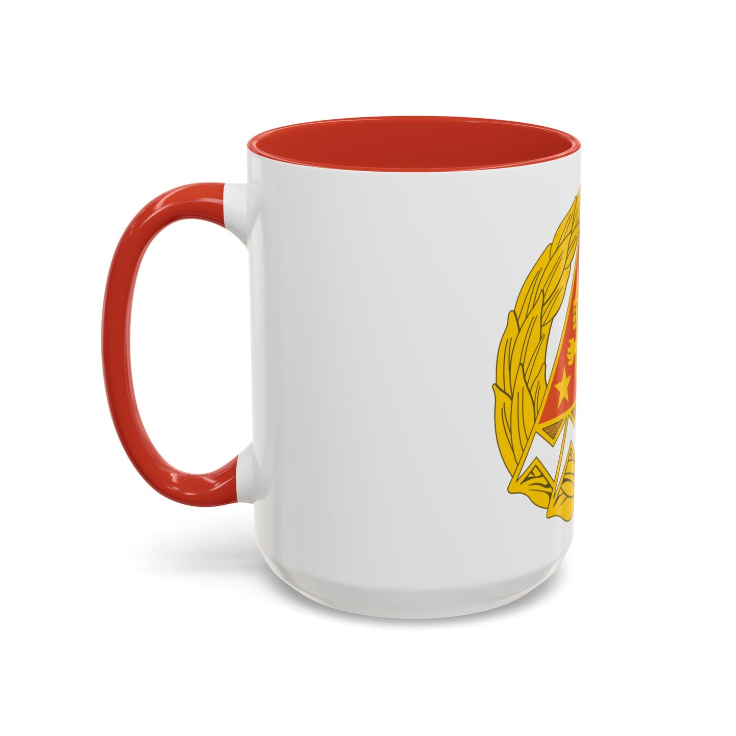 4 Signal Group (U.S. Army) Accent Coffee Mug