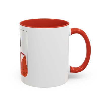 4 Signal Battalion 2 (U.S. Army) Accent Coffee Mug