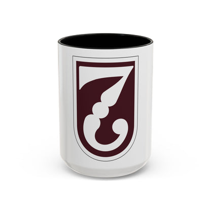 7 Medical Brigade 2 (U.S. Army) Accent Coffee Mug
