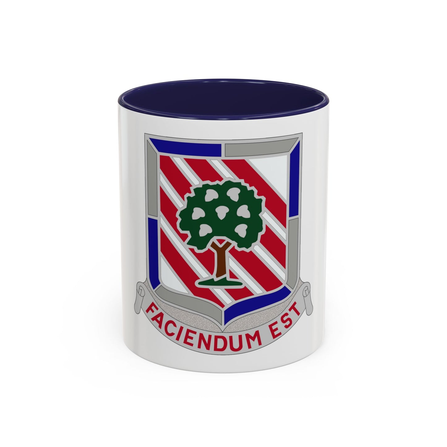104 Engineer Battalion Obsolete Insignia (U.S. Army) Accent Coffee Mug