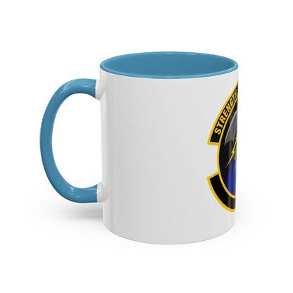 595 Operations Support Flight AFSPC (U.S. Air Force) Accent Coffee Mug