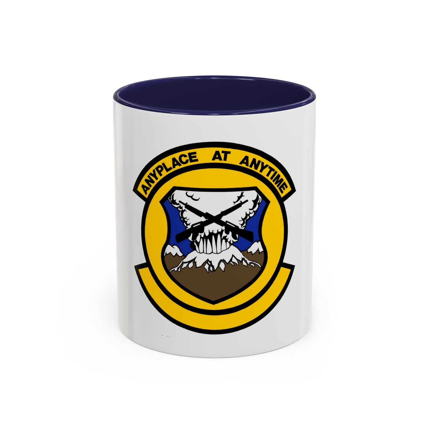 446 Security Forces Squadron AFRC (U.S. Air Force) Accent Coffee Mug