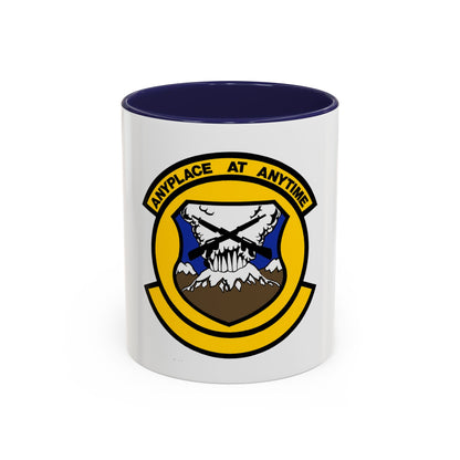 446 Security Forces Squadron AFRC (U.S. Air Force) Accent Coffee Mug