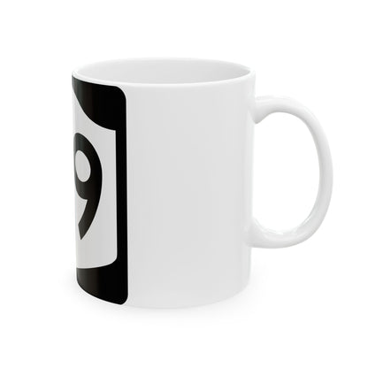 NY-79 (New York) (Road Sign) White Coffee Mug